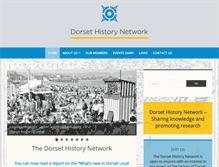 Tablet Screenshot of dorsethistorynetwork.org